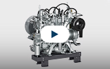 BK 23 compressor series – direct coupling and water cooled, high performance